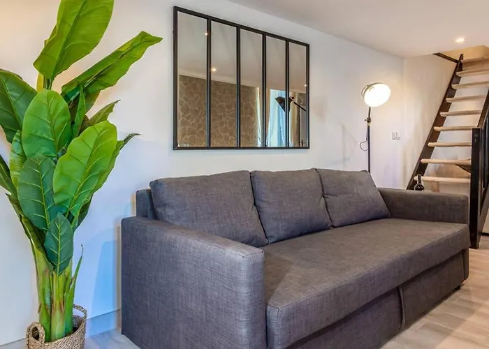 Penthouse Loft 5Min Palais Des Festivals And Beach Terrace View On Castle